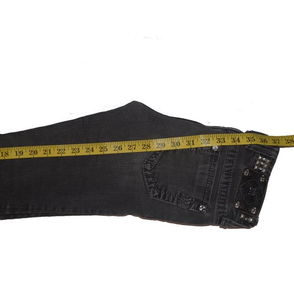 MISS ME 23x27 (Size 12) Girls Skinny Jeans - Picture 6 of 8